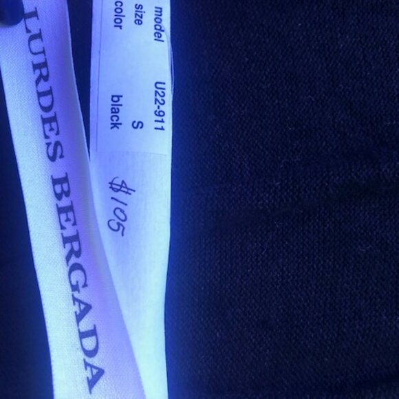 Black Knit Top - Picture 3 of 3